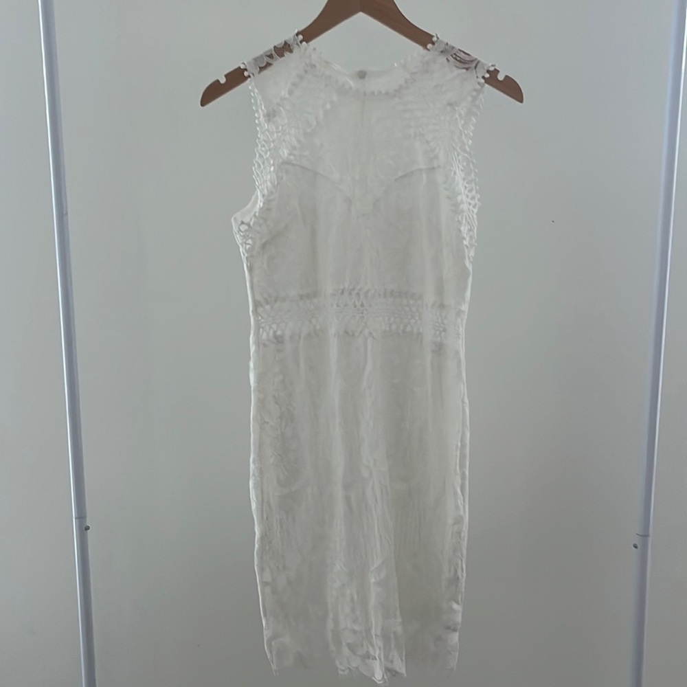 5/$25 White Lace Dress | Reception Dress